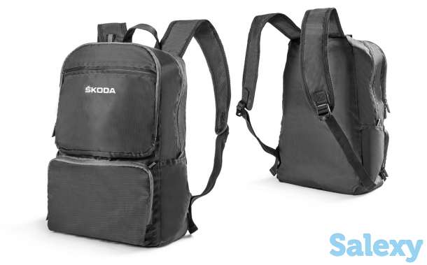 Складной рюкзак с фирменным знаком Skoda, фотография 2