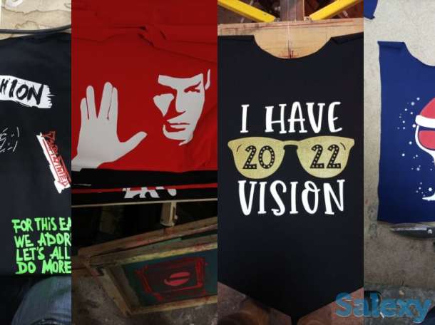 Шелкография печать на футболках на заказ, фотография 2