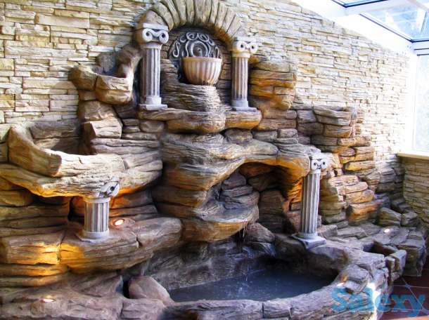 Посев газона, цветники, клумбы, рокарии, альпинарии. Делаем искусственные водопады и барельефы. Установка систем авто по, фотография 5