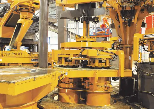 Автоматическая линия для бетонных труб HawkeyePedershaab PipePro 100 шт. в час, фотография 3