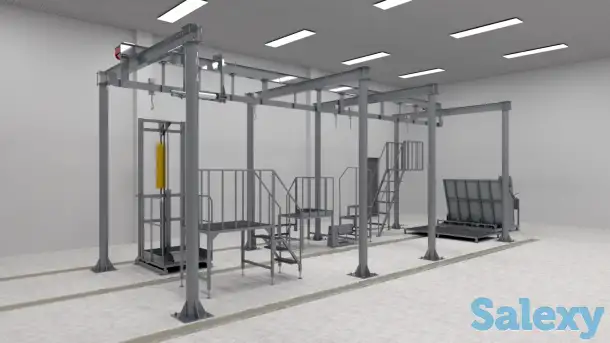 Оборудование для скотобойни (мясобойня) производительностью 20 голов в смену, фотография 2