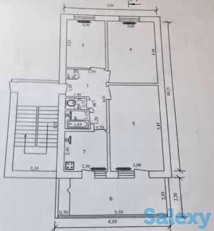Продам уютную 3х комнатную квартиру в центре города (район Мухаё), фотография 1