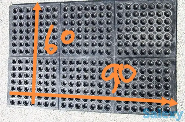 резиновые перфорированные противоскользящие коврики, фотография 4