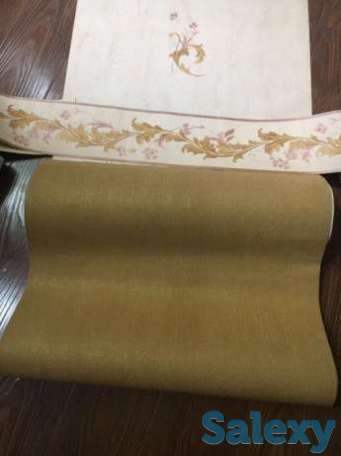 Все за 100 тыс итальянские обои каждого по 1 рулону и бордюр, фотография 1