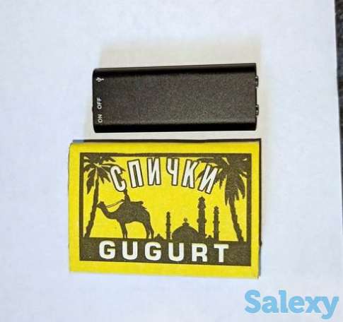 Мини диктофон мр3 плеер 8 ГБ с функцией diktafon маленький, фотография 1