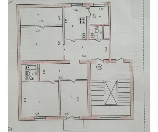 Спецплан 102 м2 Хумо Арена 3 ком. 34 с лифтом, фотография 6