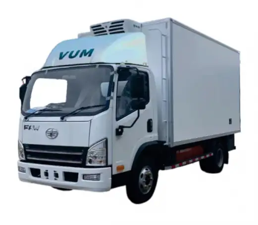 Автофургон рефрижератор FAW Tiger VH -20C  5 т бензинметан, фотография 1