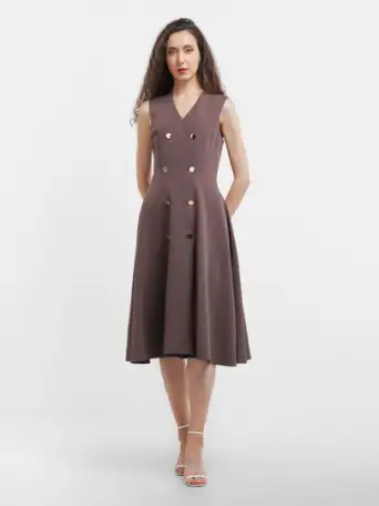 Платье женское, летнее на запах, повседневное праздничное, миди,хлопок, фотография 6