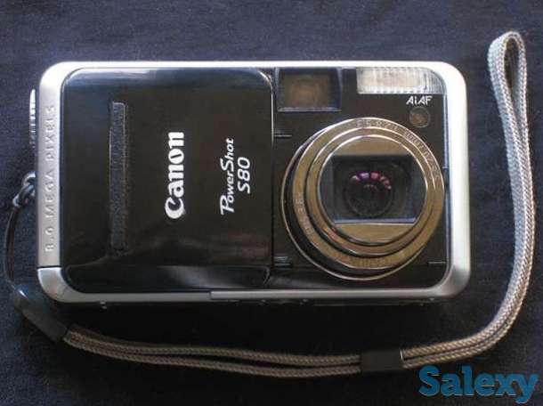 Цифровой CANON S80 для творческого фото, фотография 1