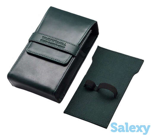 Футляр для станка и помазка razor and brush travel holder (зеленый), фотография 1