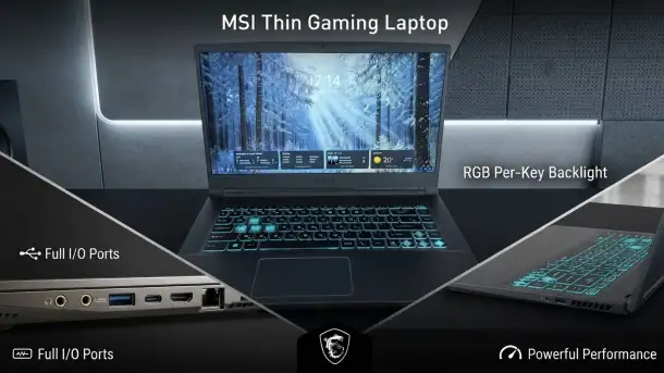 Oyin uchun noutbuk MSI Thin A15, фотография 1
