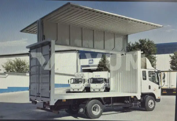 Автофургон цельнометаллический FAW Tiger V бабочка, фотография 5