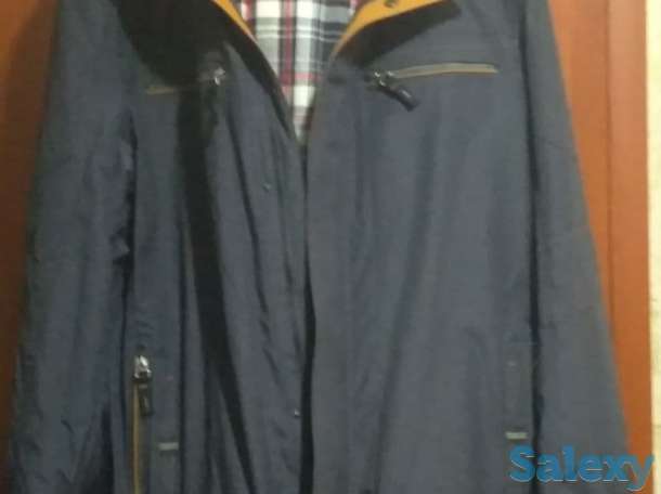 Новая мужская куртка с капюшоном, размер 56-58, фотография 3