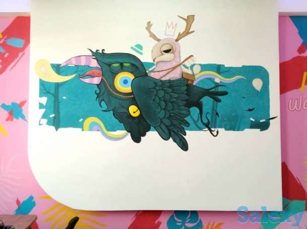 Художник. Профессиональная роспись стен. Картины. Граффити, фотография 2