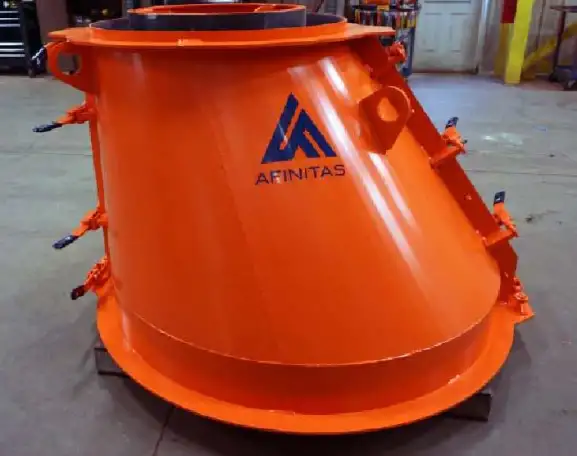Оборудование для производства бетонных конусных изделий, Afinitas., фотография 1