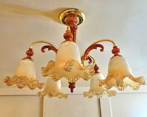 Люстра пяти рожковая., фотография 1