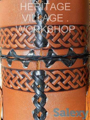 Кожаный тубус ручной работы., фотография 4