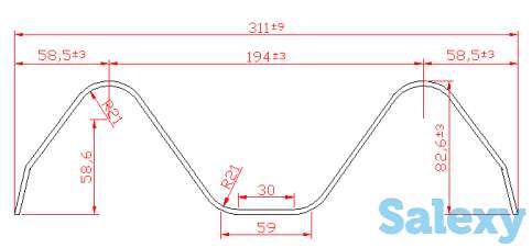 Цена линии по производству балки дорожного ограждения из Китая, фотография 2