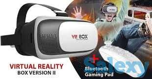 Очки виртуальной реальности VR BOX 2.0 оригинал и пульт ду, фотография 1