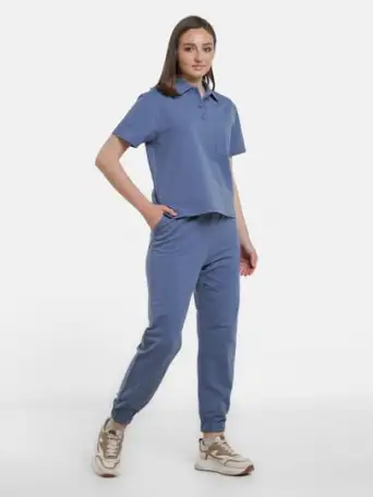 Костюм спортивный женский, повседневный, трикотажный FelivAro, фотография 7