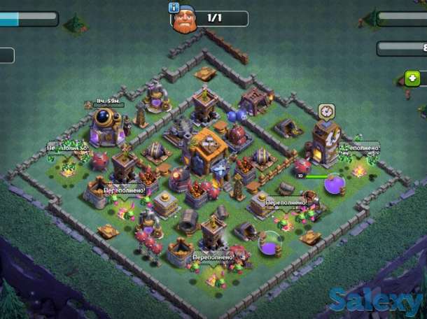 Продам аккаунт Clash of Clans. TH-9. Фулл деф. 80% Лаборатории ФУЛЛ. 5 строителей. Только при встрече г. Ташкента., фотография 2