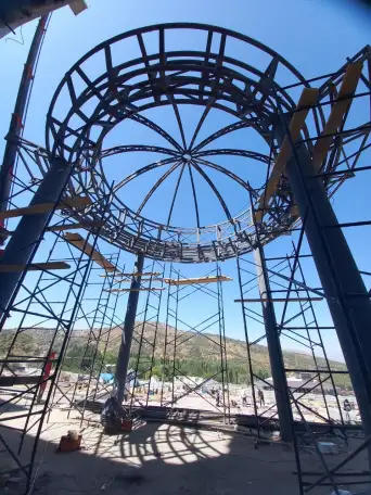 Производство тяжёлых металлоконструкций. Монтаж сендвич панелей, фотография 4