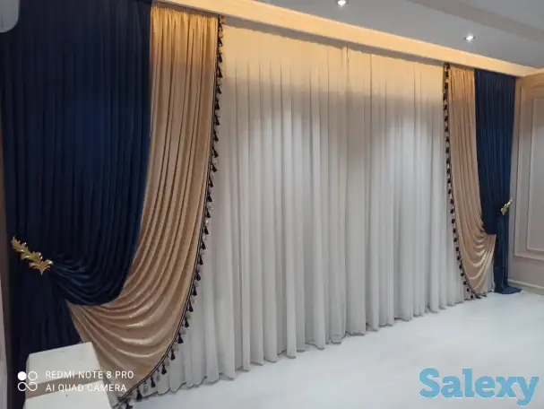 Parda tikish xizmati шторы, фотография 1