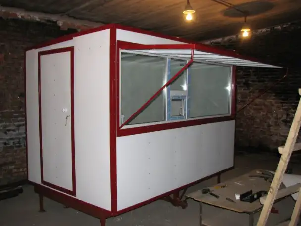 Строим и производим торговые магазины киоски будки охранные посты КПП торговые прилавки передвижные конструкции и м, фотография 11