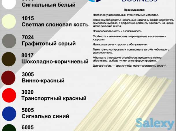 АКЦИЯ! Профнастил НС-35 ПЭ 0,45 мм, фотография 1