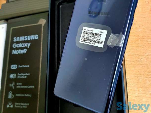 Смартфон Samsung Galaxy Note 9 N960 6/128GB Ocean Blue (SM-N960F), фотография 2