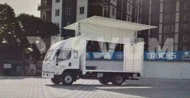 Автофургон цельнометаллический FAW Tiger V бабочка, фотография 1