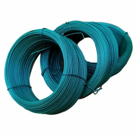 Проволока с полимерным покрытием D: 1,4-3,2 мм, Вес упак.: 5-50 кг, Тип: общего назначения, фотография 1