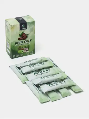 Кофе Кето Кофф 3 в 1, 15 пакетов, фотография 1