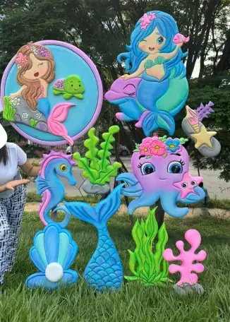 ИЗГОТОВЛЯЕМ Фигуры красочные 2Д для интерьера, фасада , для детских садиков, кафе, аквапарков, банков, клиник, парков, в, фотография 3