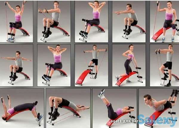 Скамья для пресса изогнутая, фотография 1