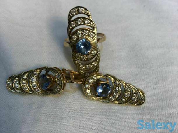 Золотое украшения.(комплект), фотография 3