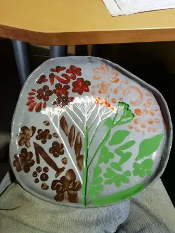 Надглазурная краска коричневая с хранения, фотография 2