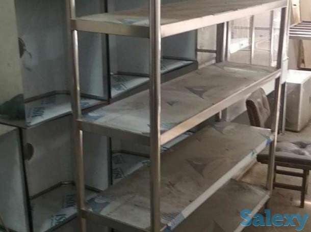 Производим шкафы, столы, стеллажи, и изделия для кухни  из нержавеющей стали, фотография 3