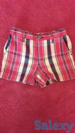 Шорты джинс.на возраст от 0-6мес, фотография 1