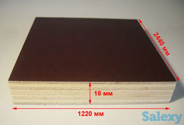 фанера ламинированная, фотография 1