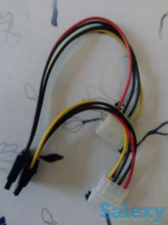 Продам 2 провода питания для харда SATA, фотография 1