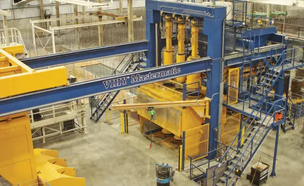 Оборудование для производства бетонных труб VIHY Mastermatic, HawkeyePedershaab., фотография 2