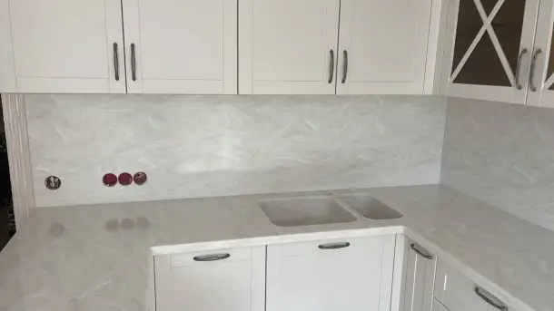 Столешницы, подоконники, раковины из камня акрил, кварц, фотография 5