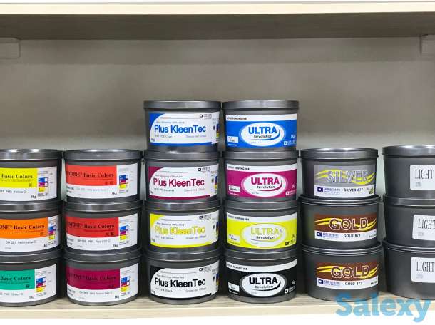 Офсетные краски листовые (CMYK и PANTONE), фотография 1