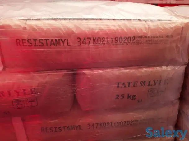 Модифицированный кукурузный крахмал горячего набухания RESISTAMYL 347., фотография 1