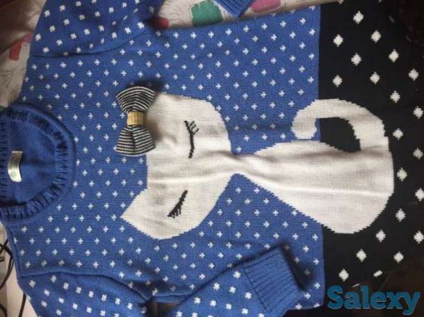 Свитер туника для девочки 9-10 лет новый, фотография 1