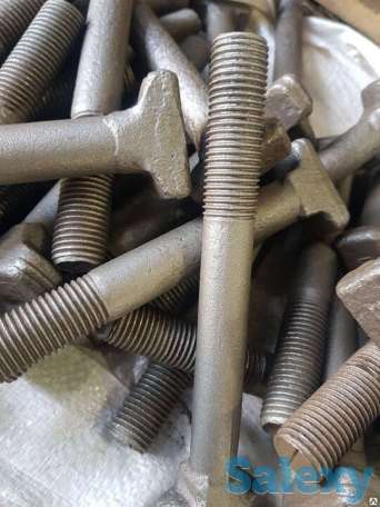 Производим железнодорожные костыли, закладные и клеммные болты, подкладка для железобетонных шпал, подкладка д 50,'65, фотография 1