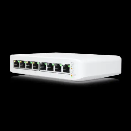 Управляемый коммутатор Ubiquiti UniFi Switch 8 USW-Lite-8-POE, фотография 2