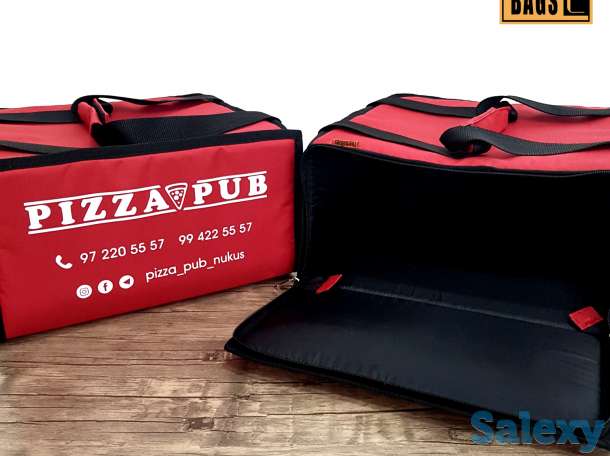 Термосумка для пиццы на замочке, фотография 6
