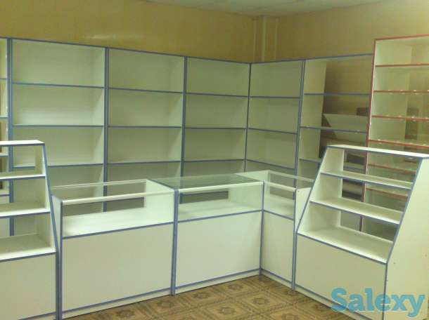 Стеллажи, витрины для магазинов на заказ., фотография 1